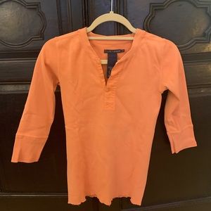 Orange 3/4 long sleeve